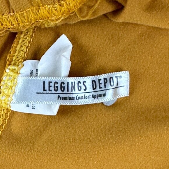 Leggings Depot Leggings Women Plus Size Gold - Picture 2 of 10